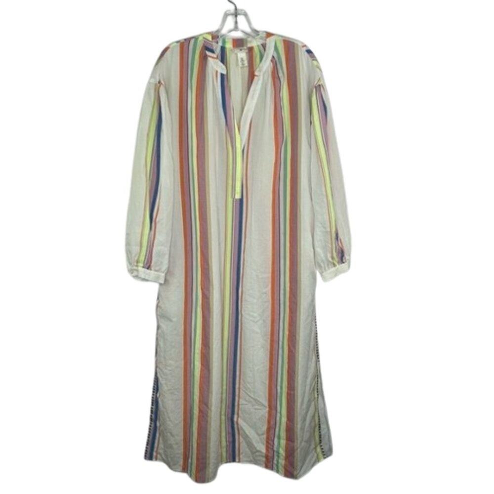Lemlem X H&M stripped kaftan oversized dress bohemian minimalist size Medium
